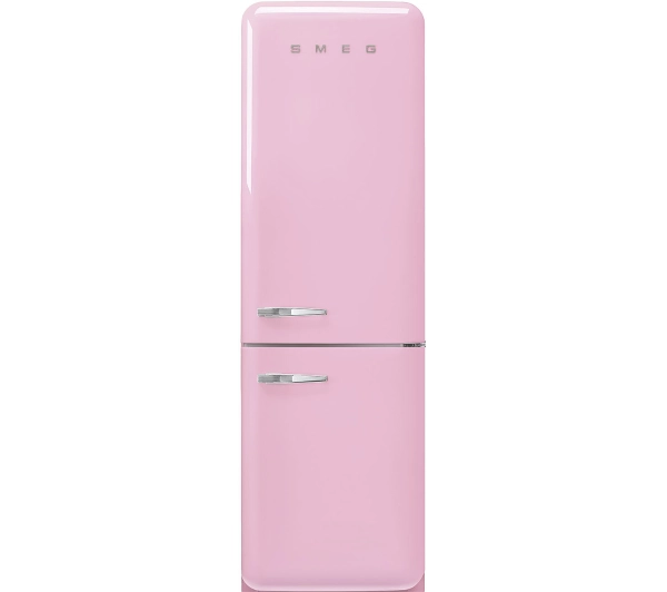 Lodówki - Smeg FAB32RPK5 Pełny No Frost 196,8cm Pastelowy róż