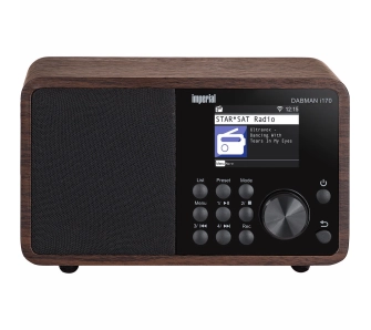 Radioodbiornik Imperial DABMAN i170 Radio FM DAB+ Internetowe Wi-Fi Bluetooth Drewno