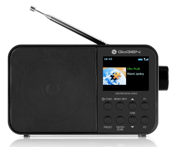 Radioodbiornik GoGEN DAB 500 BTC Radio FM DAB+ Czarny