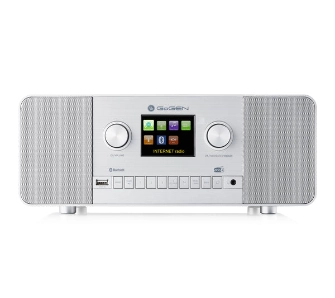 Radioodbiornik GoGEN IR 257 BTDAB Radio FM DAB+ Internetowe Czarny/Srebrny