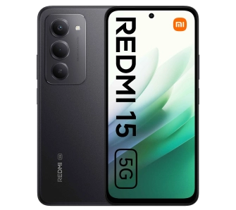 Smartfon Xiaomi Redmi 15 5G 4/128GB 6,9" 144Hz 50Mpix Czarny