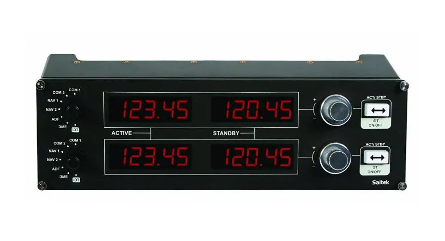 Kontroler Saitek Pro FLight Radio Panel do PC Przewodowy