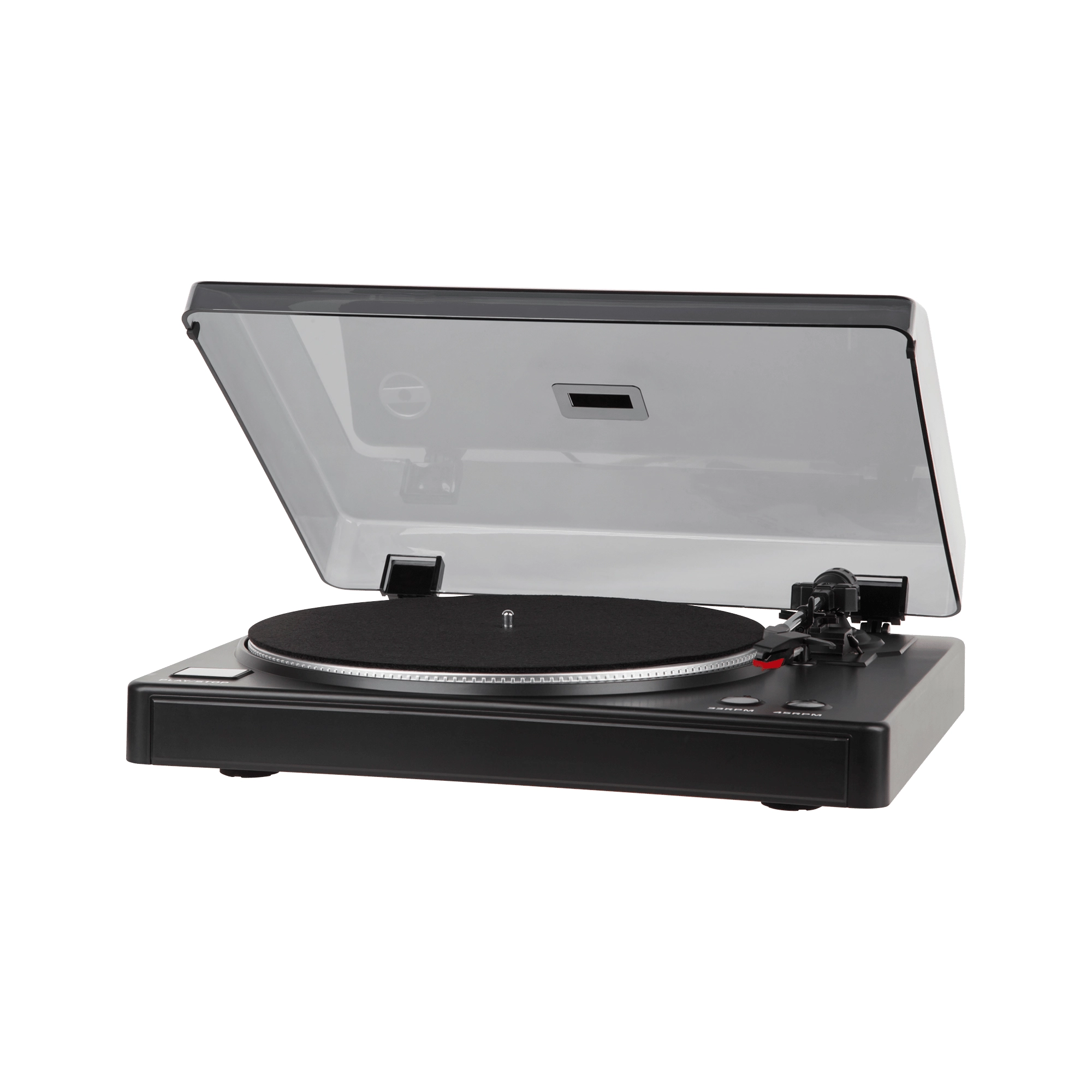 Gramofon Kruger & Matz TT-501 Automatyczny Napęd Przedwzmacniacz Czarny