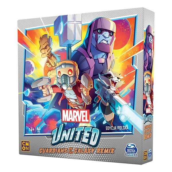 Gra karciana Marvel United: Guardians of the Galaxy Remix Edycja polska