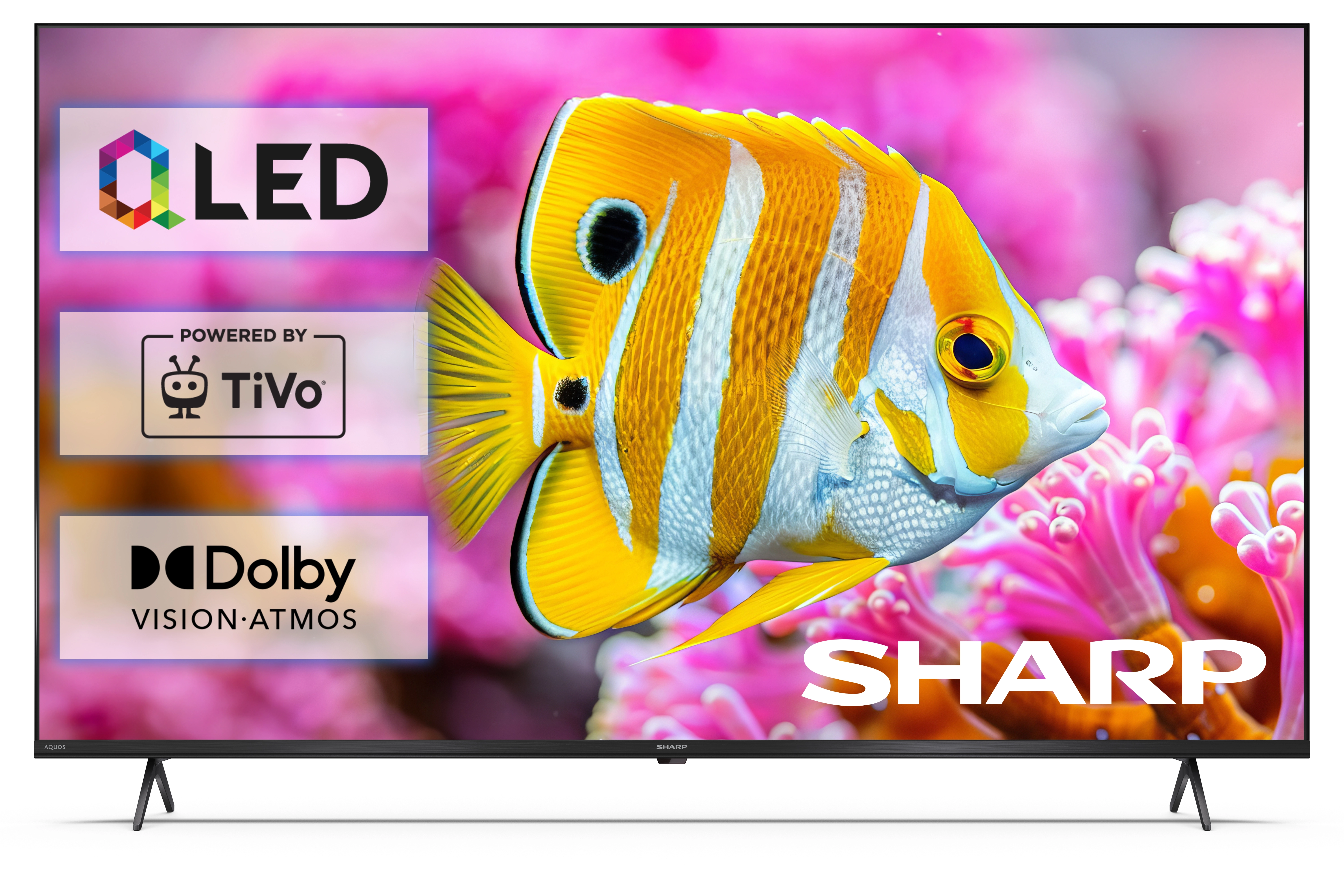 Telewizor Sharp 55HM5745E 55" QLED 4K Smart TV TiVo Dolby Vision Dolby Atmos HDMI 2.1 DVB-T2