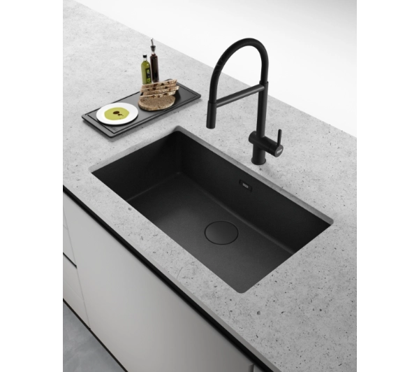 Franke Maris MRG 110-72 Granitowy Onyx - TRZECI -55%, ALBO 5-TY ZA 1ZŁ - Kup na Raty - RRSO 0%