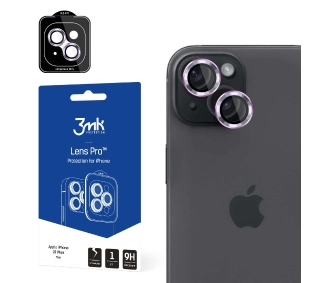 3mk Lens Protection Pro do iPhone 15 Plus Różowy