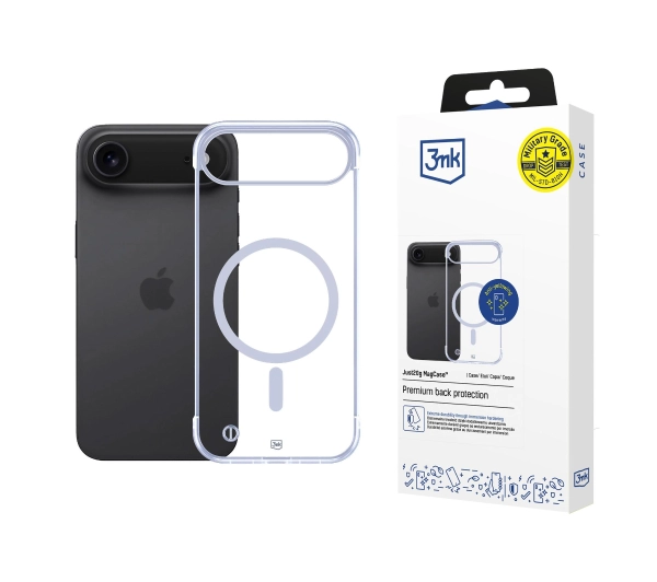 Etui 3MK Just20g MagCase do Apple iPhone Air Transparentny