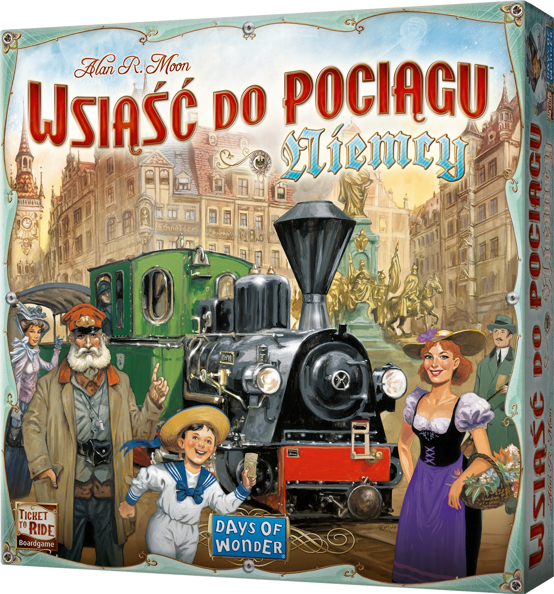Gra planszowa Wsiąść do Pociągu: Niemcy