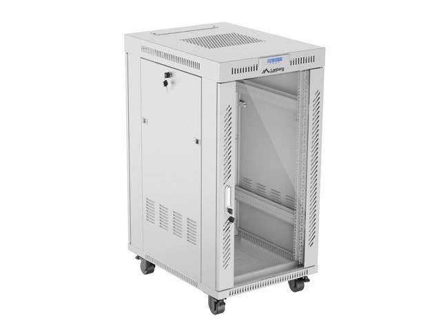 Szafa rack Lanberg FF01-6822-12SL 19" 22U 600X800