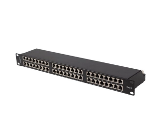 Lanberg PPS5-1048-B 48 PORT 1U 19" KAT.5E FTP Czarny