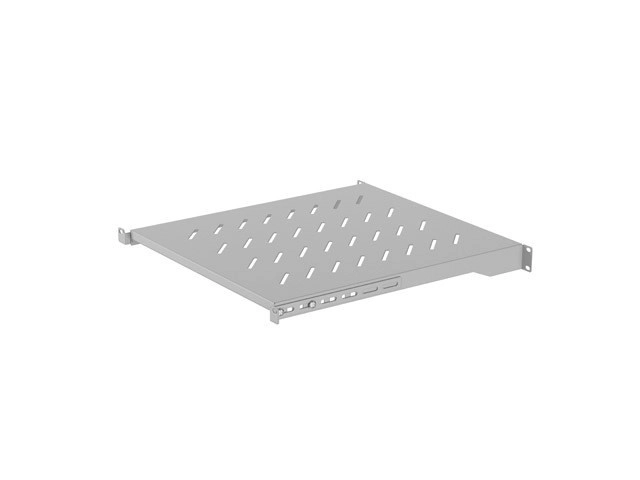 Półka Lanberg AK-1005-S do Szaf 19" 800mm Szara