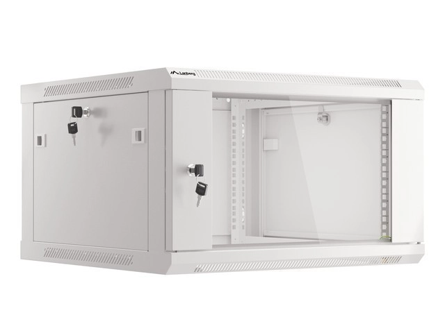 Szafa rack Lanberg WF01-6606-10S 19" 6U 600X600
