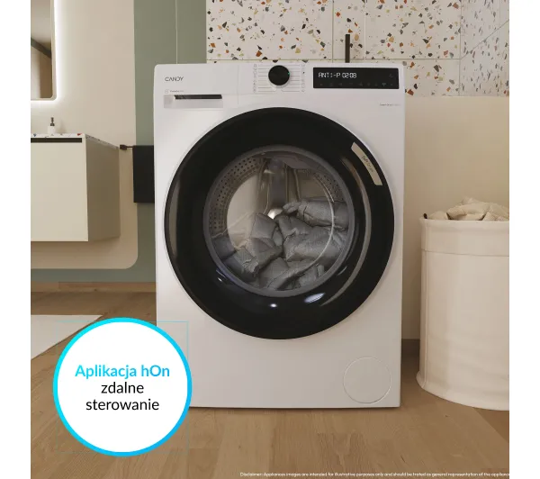 Candy ProWash 500 BR 411BL9-S Funkcje AI 11kg 1400obr/min Zdalne starowanie - TRZECI -55%, ALBO 5-TY ZA 1ZŁ - Kup na Raty - RRSO 0%