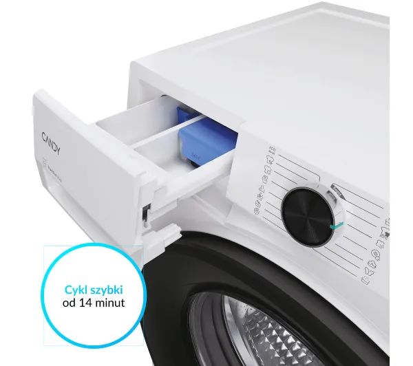 Candy ProWash 500 BR 411BL9-S Funkcje AI 11kg 1400obr/min Zdalne starowanie - TRZECI -55%, ALBO 5-TY ZA 1ZŁ - Kup na Raty - RRSO 0%