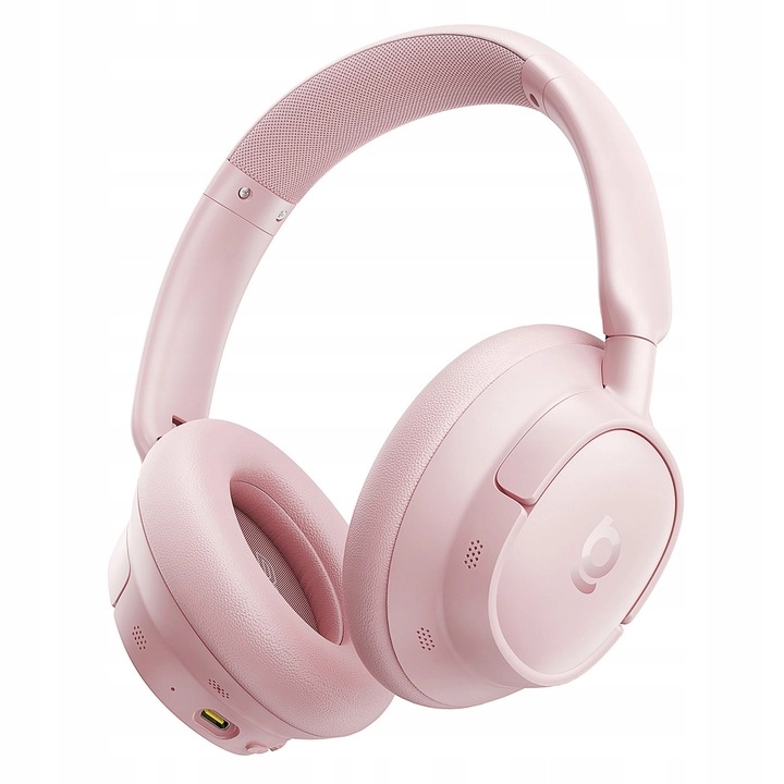 Słuchawki bezprzewodowe Baseus BH1 NC Nauszne Bluetooth 6.0 Różowy