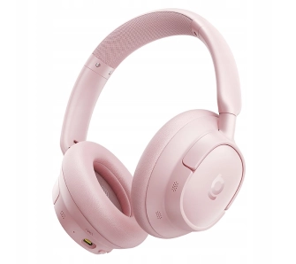 Słuchawki bezprzewodowe Baseus BH1 NC Nauszne Bluetooth 6.0 Różowy