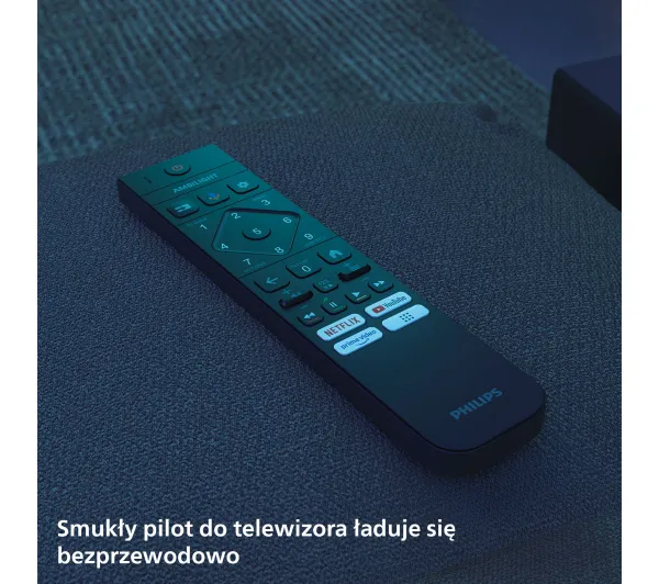 Philips OLED+ 55OLED910/12 55" OLED 4K 144Hz Google TV Funkcje AI Ambilight Dolby Vision Dolby Atmos Dźwięk B&W HDMI 2.1 - Kup na Raty - RRSO 0%