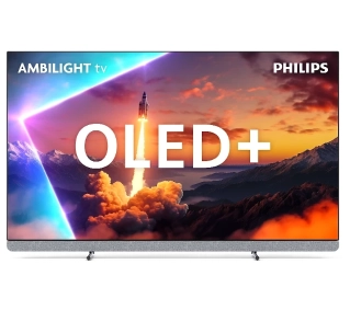 Philips OLED+ 55OLED910/12 55" OLED 4K 144Hz Google TV Funkcje AI Ambilight Dolby Vision Dolby Atmos Dźwięk B&W HDMI 2.1 - Kup na Raty - RRSO 0%