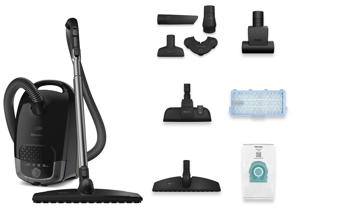 Odkurzacz Miele Guard S1 Parquet XL 890W Szczotka do parkietów Mini turboszczotka