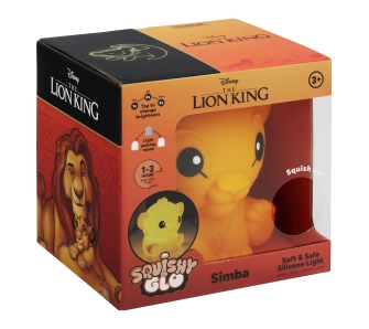 Lampka Paladone Squishy Glo Silicone Light Disney Król Lew Simba