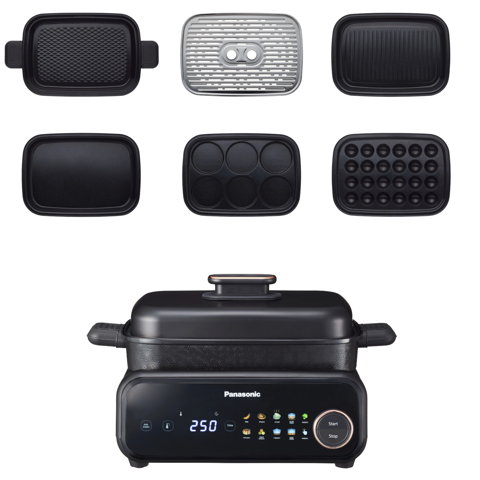 Multicooker Panasonic NF-GM600KXE 1400W 2,5l Ruszt do gotowania na parze