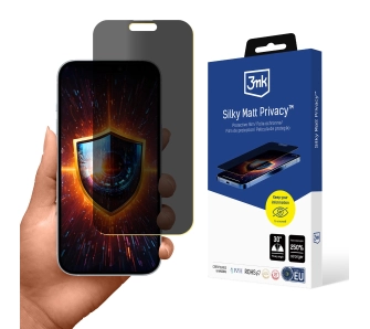 Folia ochronna 3mk Silky Matt Privacy do Apple iPhone 17