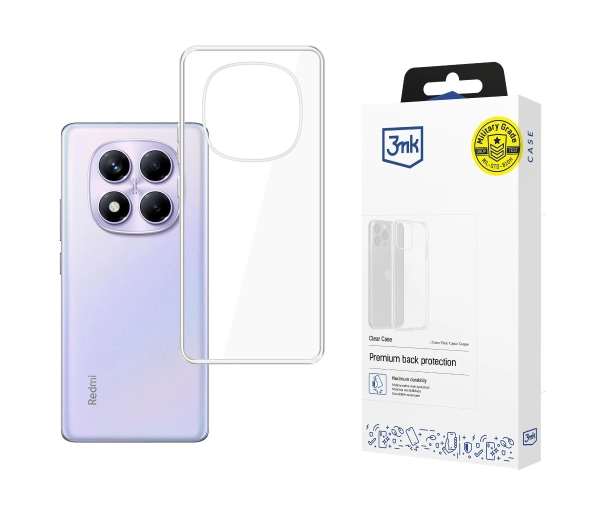 Etui 3MK Clear Case do Xiaomi Redmi Note 14 Pro 4G