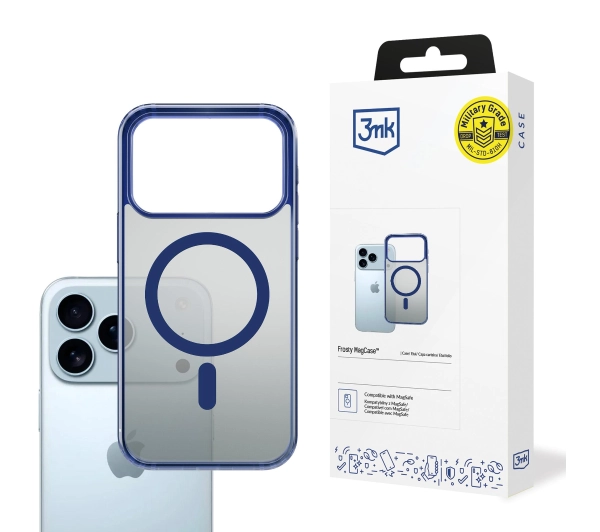 3mk Frosty MagCase Blue do Apple iPhone 17 Pro Max