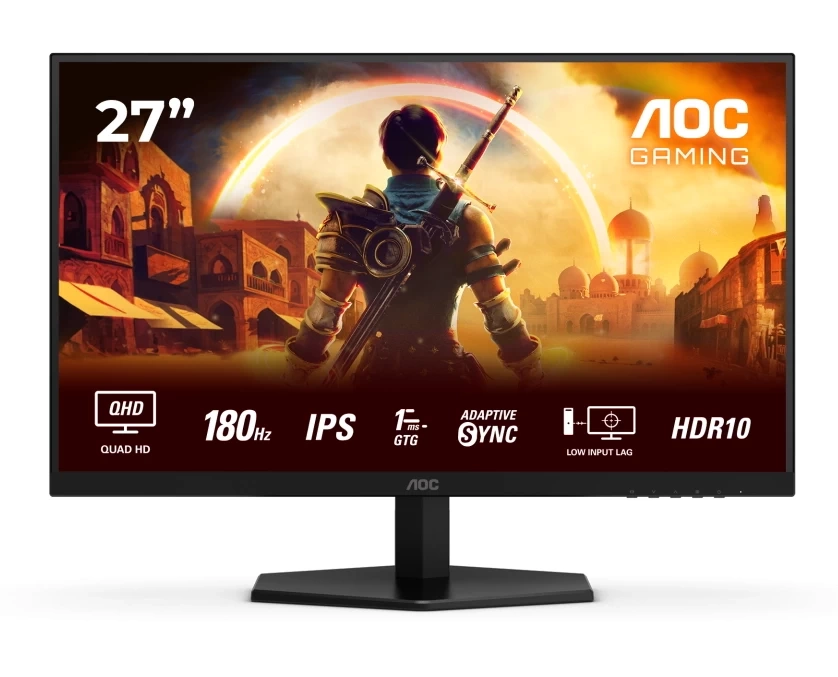 Monitor AOC Q27G42XE  27" 2K Fast IPS 180Hz 0,5ms MPRT Gamingowy