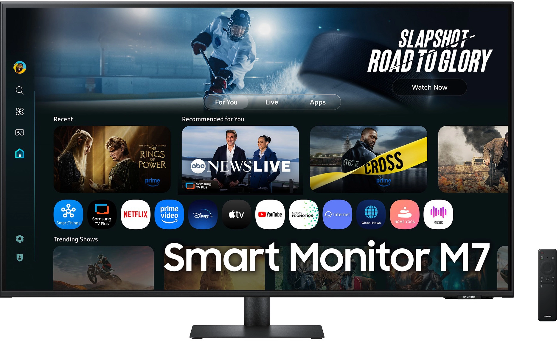 Monitor Samsung Smart M7 S43FM700UU 43" 4K VA 60Hz 4ms Funkcje AI