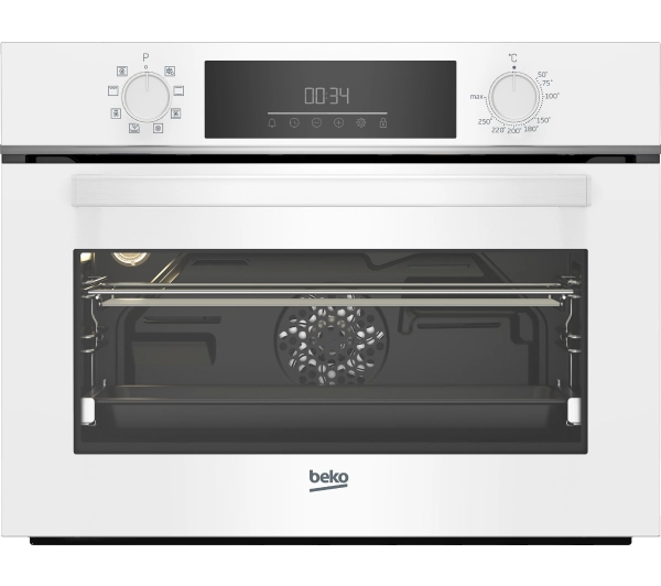 Piekarniki do zabudowy - Beko b300 BBCM18300W1 Termoobieg Biały