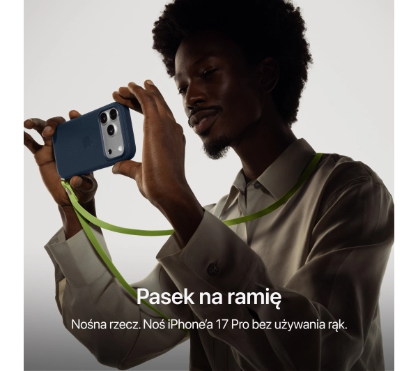 Apple iPhone 17 Pro 256GB Funkcje AI 6,3" 120Hz 48Mpix Głębinowy błękit - ⚡ BESTSELLERY ⚡ - Kup na Raty - RRSO 0%