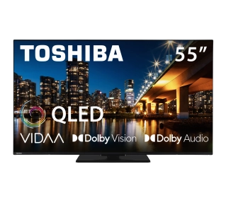 Toshiba 55QV3463DG 55" QLED 4K Smart TV VIDAA Dolby Vision HDMI 2.1 DVB-T2 - Kup na Raty - RRSO 0%