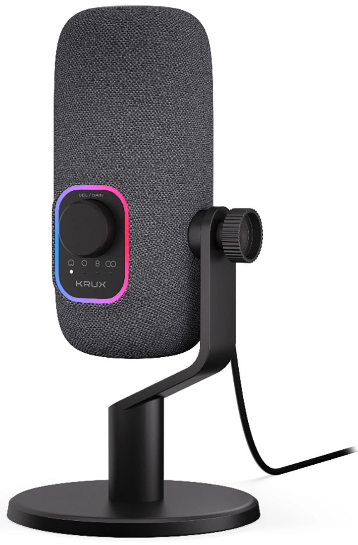Mikrofon Krux EMPY Przewodowy Pojemnościowy Czarny