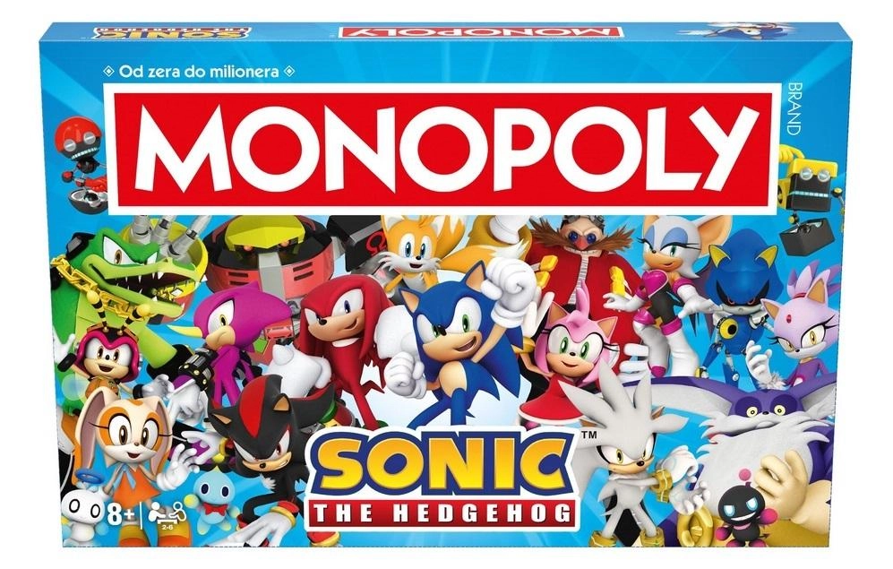 Gra planszowa Monopoly Sonic