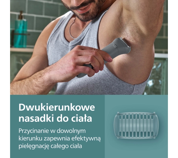 Philips Seria 3000 BG3480/15 2 nasadki 80min