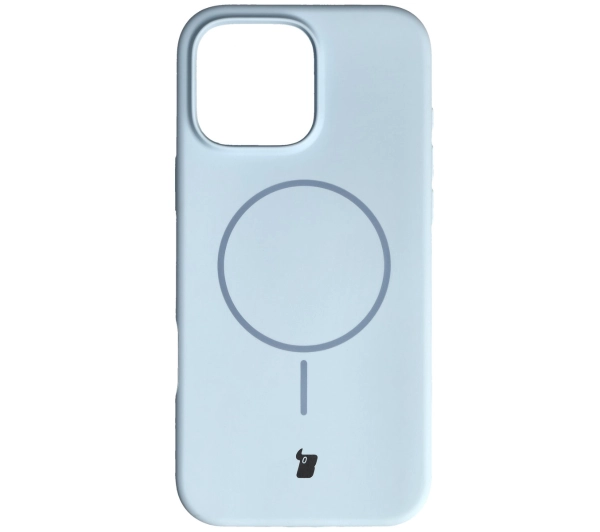 Bizon Soft z MagSafe do Apple iPhone 16 Pro Max Jasnoniebieski