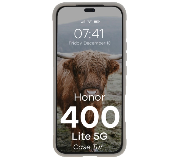 Bizon Tur do Honor 400 Lite 5G Jasnoszary