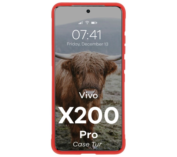 Bizon Tur do Vivo X200 Pro Czerwony