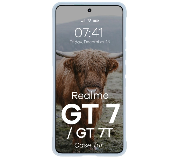 Bizon Tur do Realme GT 7 / Realme GT 7T Jasnoniebieski