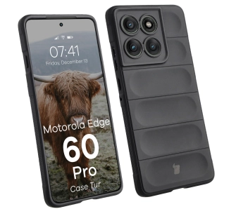 Etui Bizon Tur do Motorola Edge 60 Pro Czarny