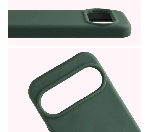 Bizon Soft do Google Pixel 10 / Google Pixel 10 Pro Ciemnozielony