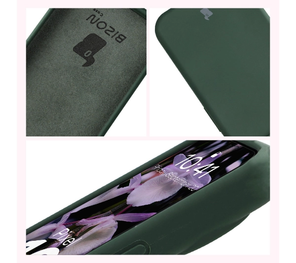 Bizon Soft do Google Pixel 10 / Google Pixel 10 Pro Ciemnozielony