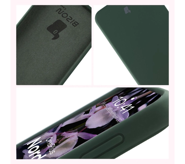 Bizon Soft do OnePlus Nord 5 Ciemnozielony