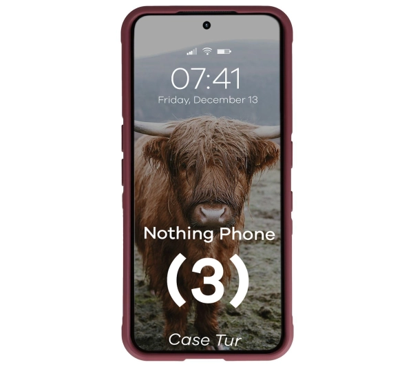 Bizon Tur do Nothing Phone 3 Ciemnofioletowy