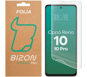 Folia hydrożelowa Bizon na ekran Hydrogel Front do OPPO Reno 10/10Pro 1 sztuka