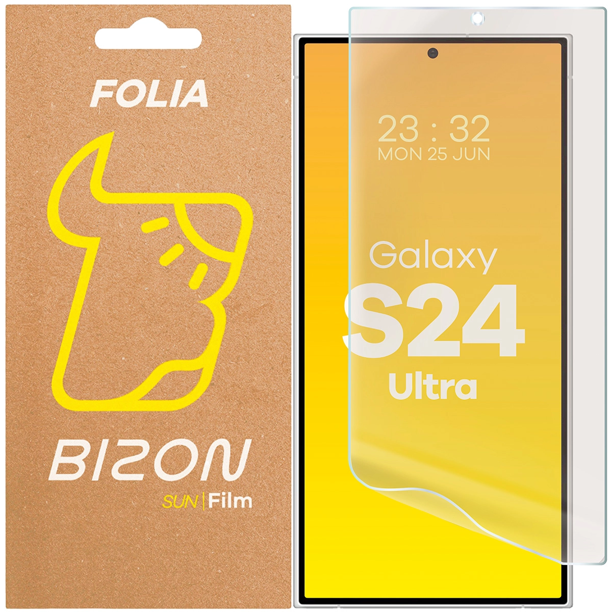 Folia ochronna Bizon matowa Film Sun do Samsung Galaxy S24 Ultra