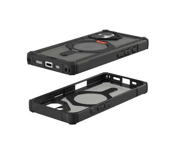 UAG Plasma XTE z MagSafe do iPhone 17 Black Pop Orange