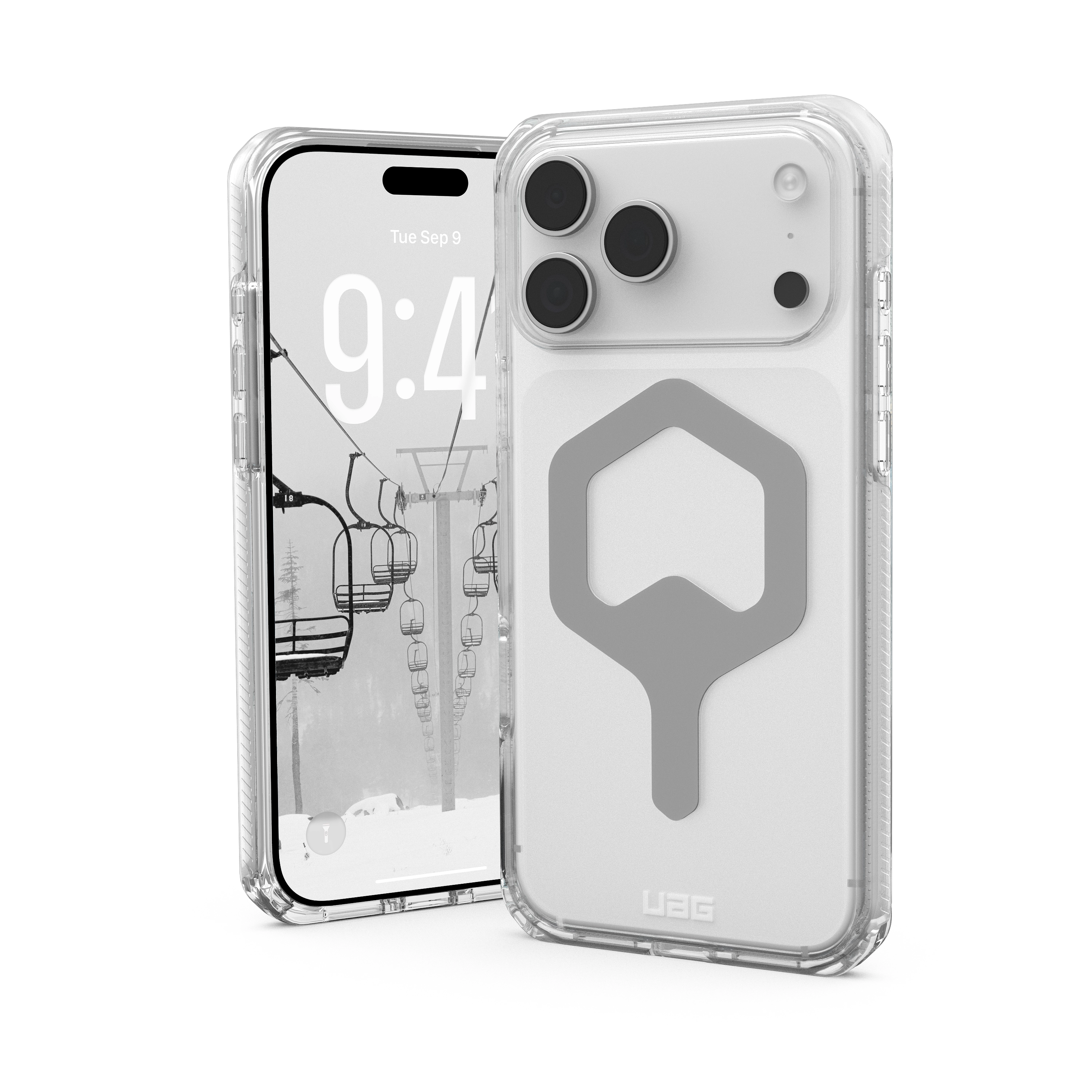 Etui UAG Plyo z MagSafe do iPhone 17 Pro Max Ice Silver